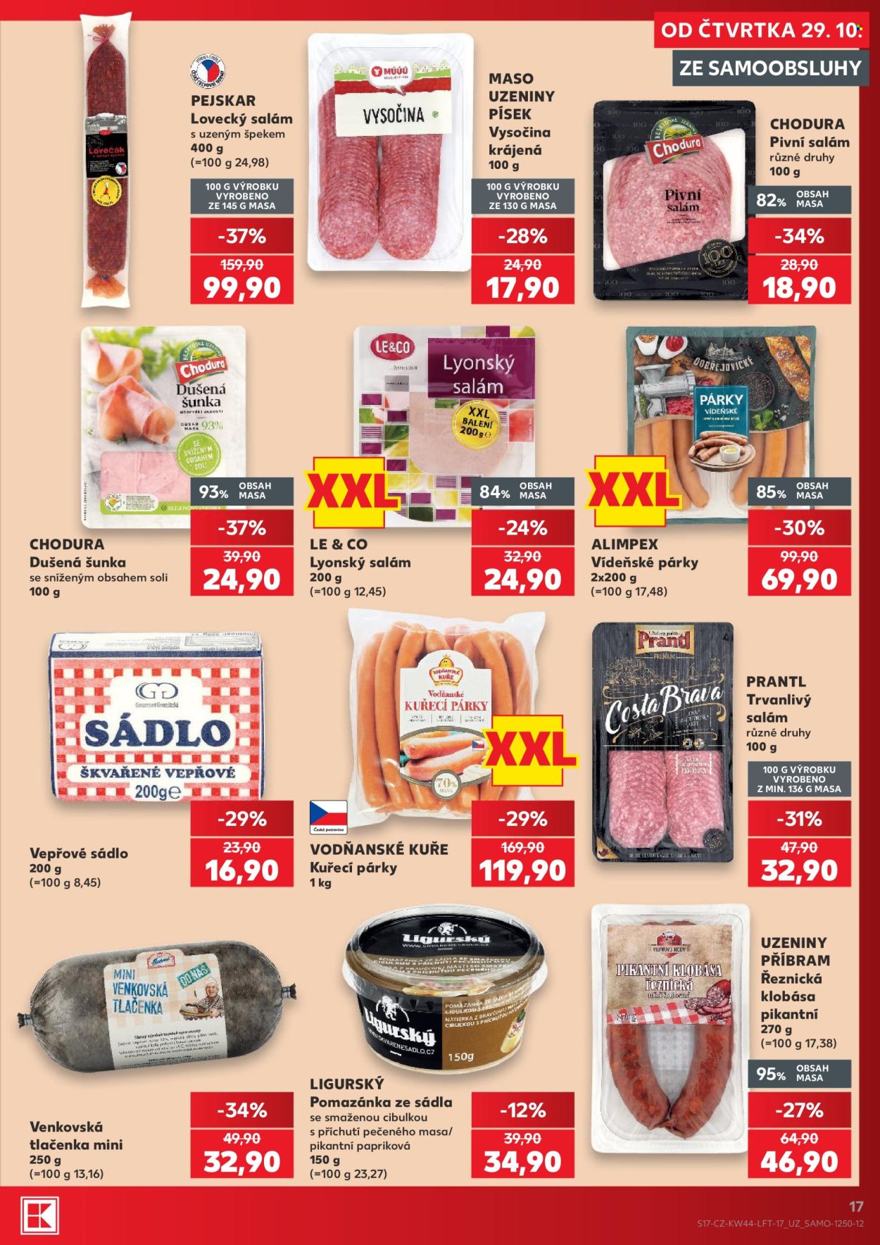 Leták Kaufland - 29.10.2026 - 3.11.2026. Strana 17