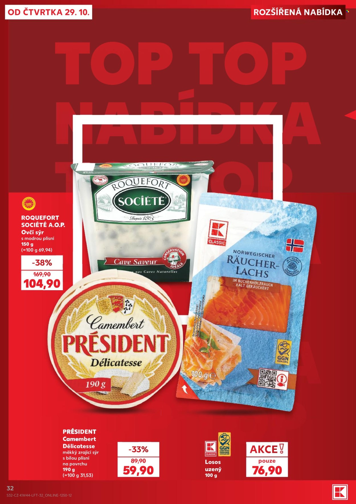 Leták Kaufland - 29.10.2026 - 3.11.2026. Strana 32