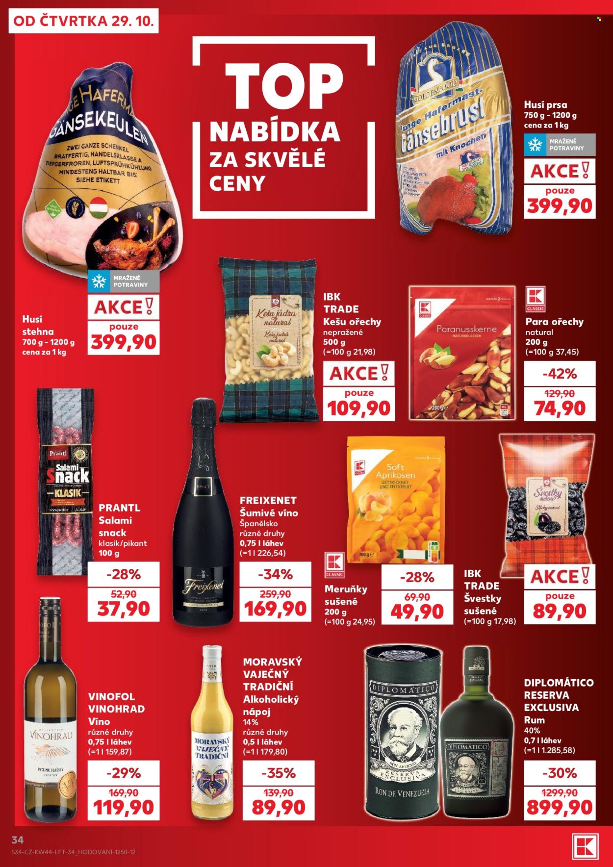 Leták Kaufland - 29.10.2026 - 3.11.2026. Strana 34