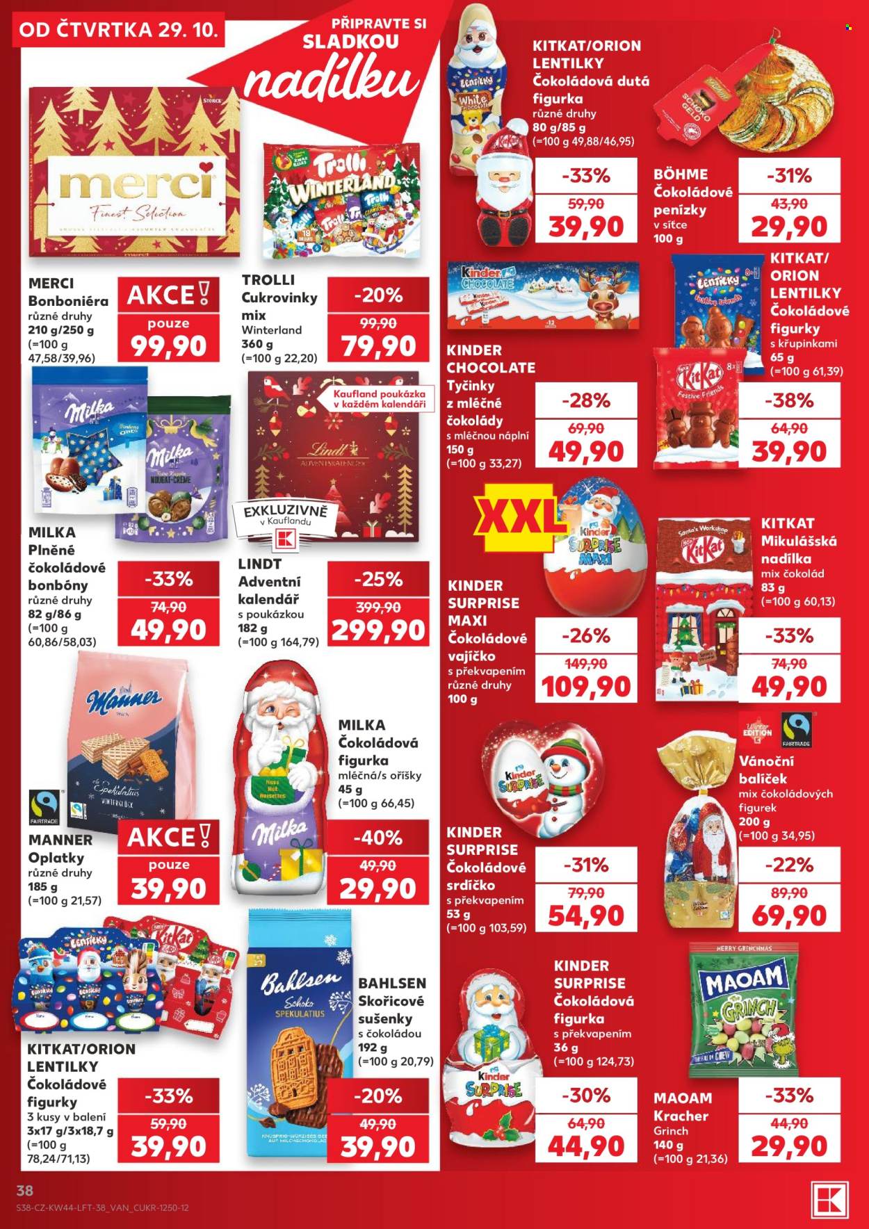Leták Kaufland - 29.10.2026 - 3.11.2026. Strana 38