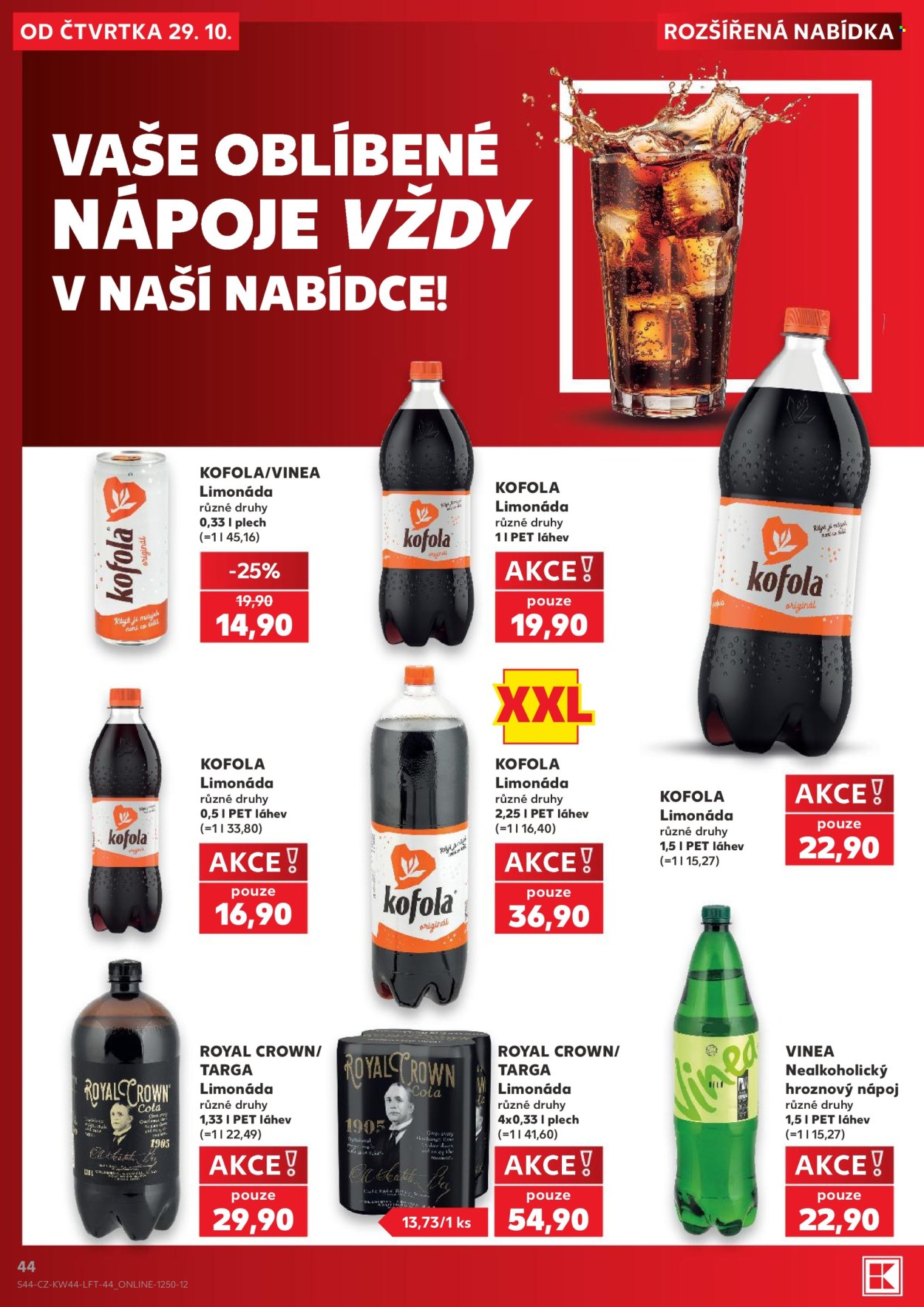 Leták Kaufland - 29.10.2026 - 3.11.2026. Strana 44