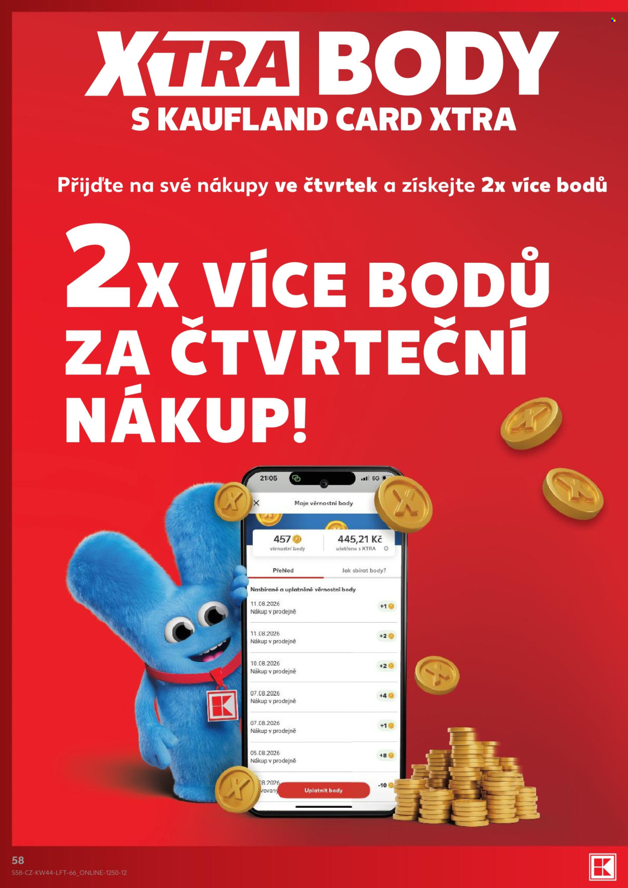 Leták Kaufland - 29.10.2026 - 3.11.2026. Strana 58