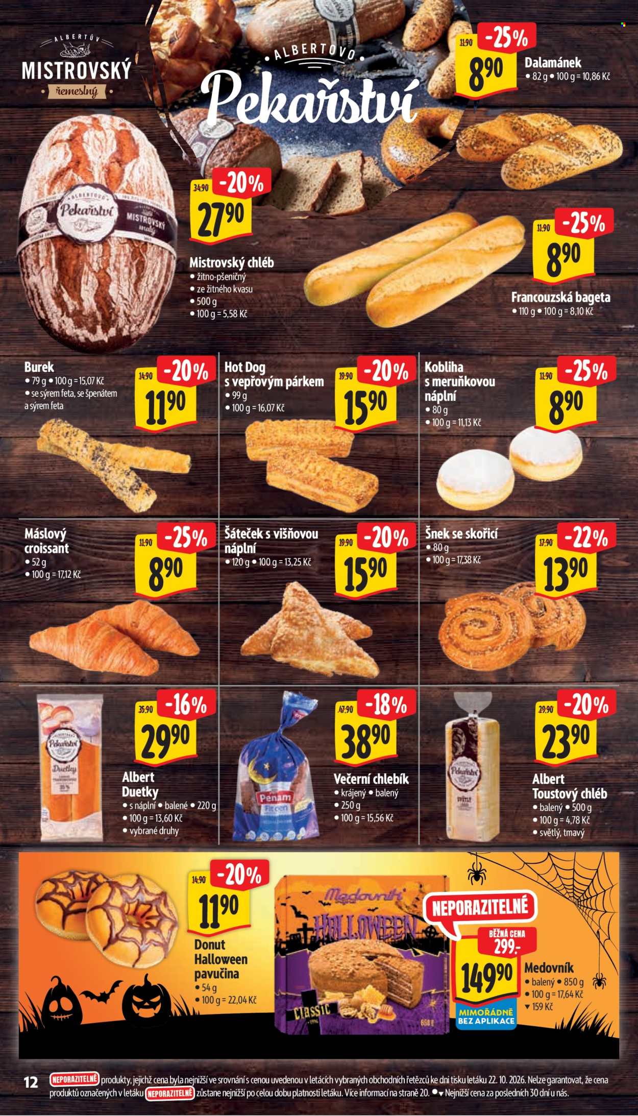 Leták Albert Supermarket - 29.10.2026 - 3.11.2026. Strana 20