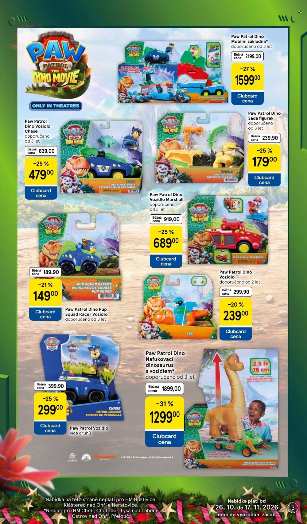 Leták TESCO hypermarket - 26.10.2026 - 17.11.2026. Strana 3