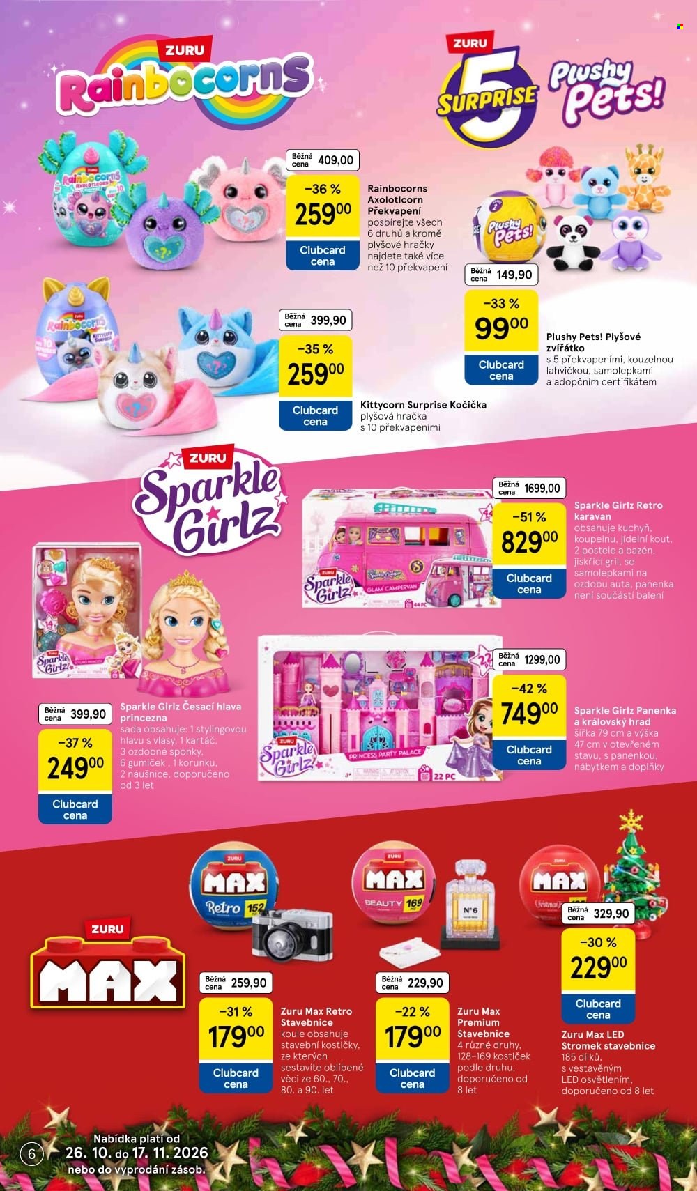 Leták TESCO hypermarket - 26.10.2026 - 17.11.2026. Strana 6