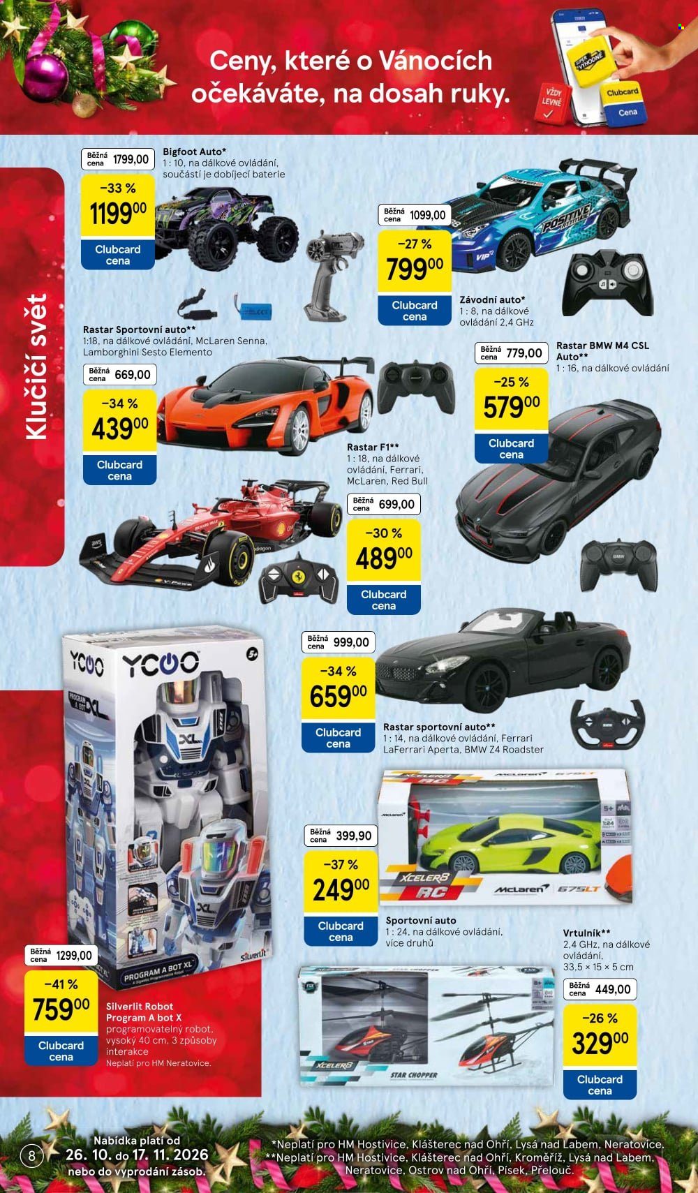 Leták TESCO hypermarket - 26.10.2026 - 17.11.2026. Strana 8