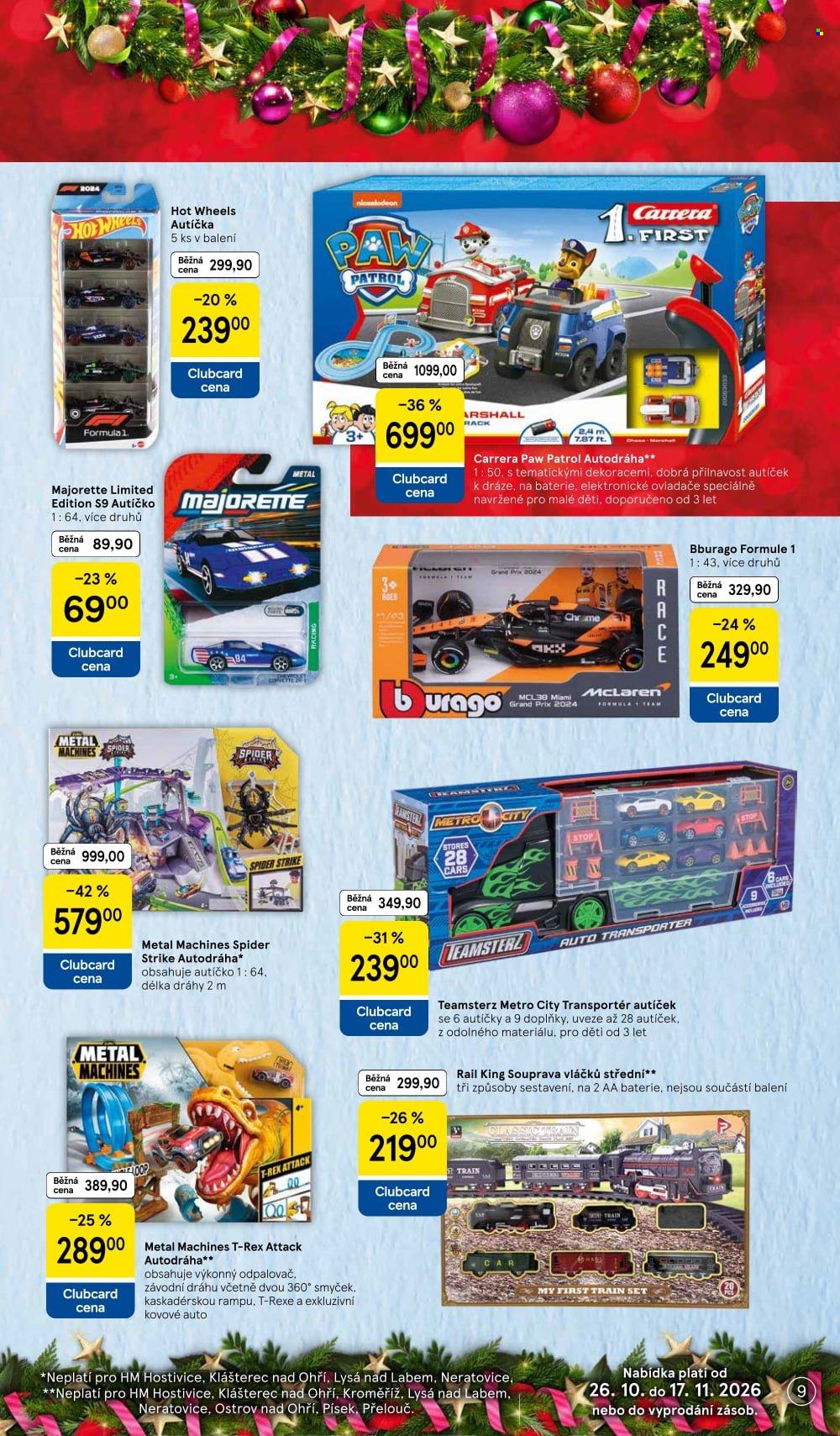 Leták TESCO hypermarket - 26.10.2026 - 17.11.2026. Strana 9