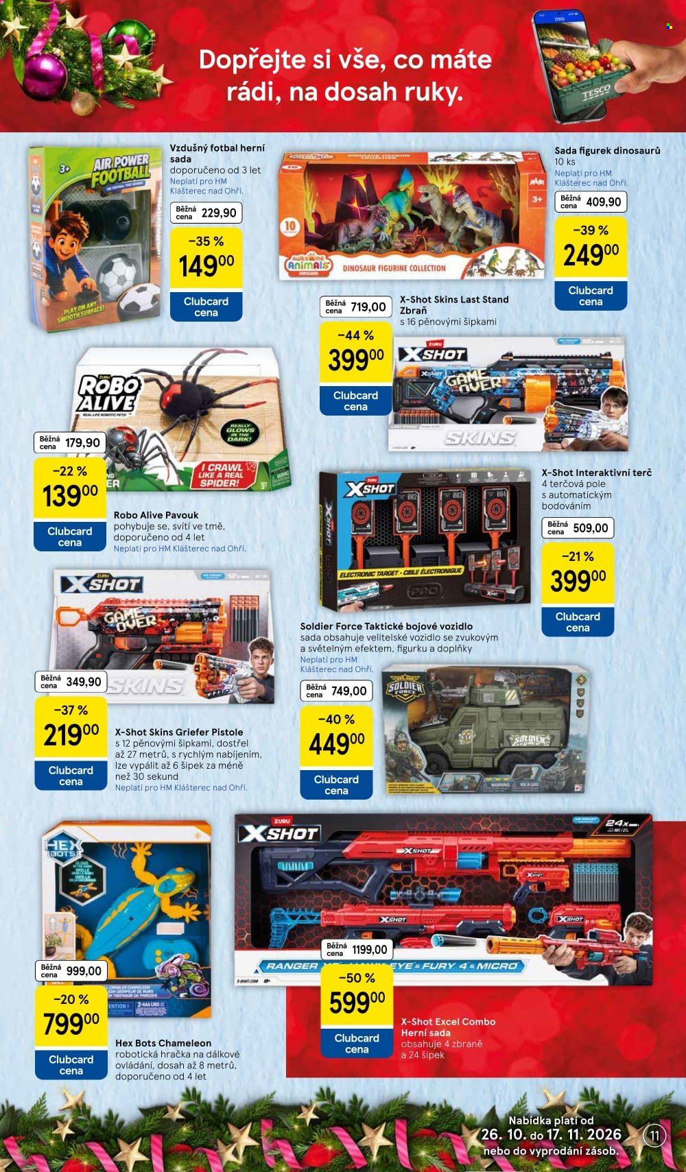 Leták TESCO hypermarket - 26.10.2026 - 17.11.2026. Strana 11