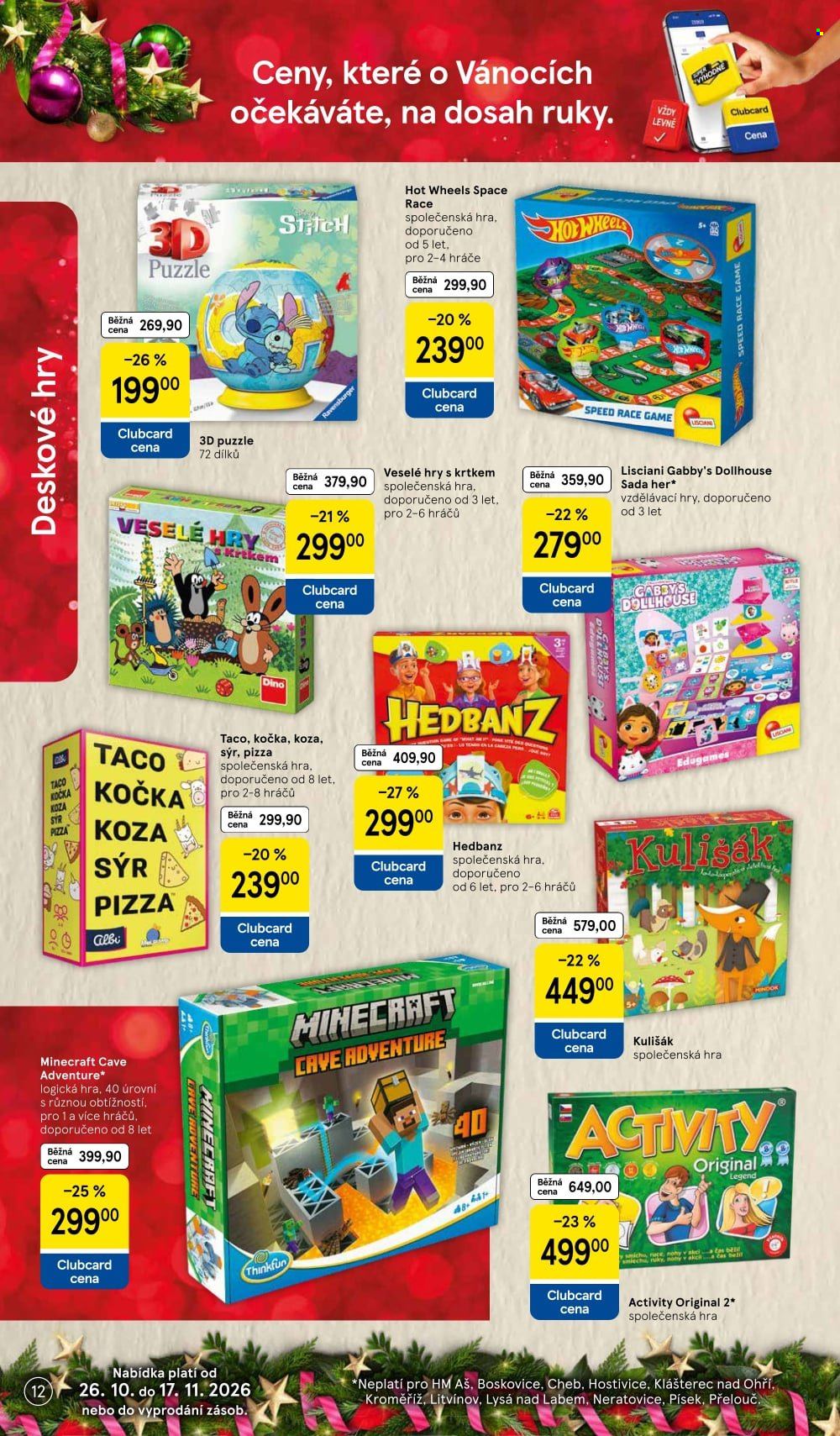 Leták TESCO hypermarket - 26.10.2026 - 17.11.2026. Strana 12