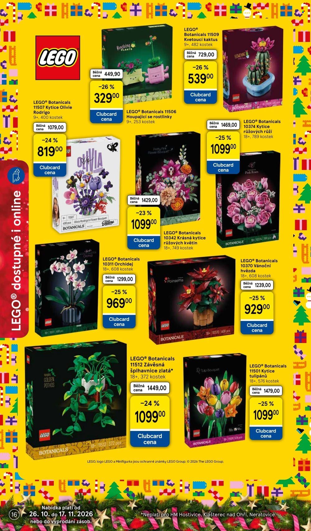 Leták TESCO hypermarket - 26.10.2026 - 17.11.2026. Strana 16