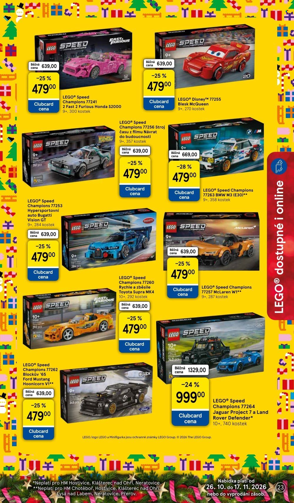 Leták TESCO hypermarket - 26.10.2026 - 17.11.2026. Strana 23