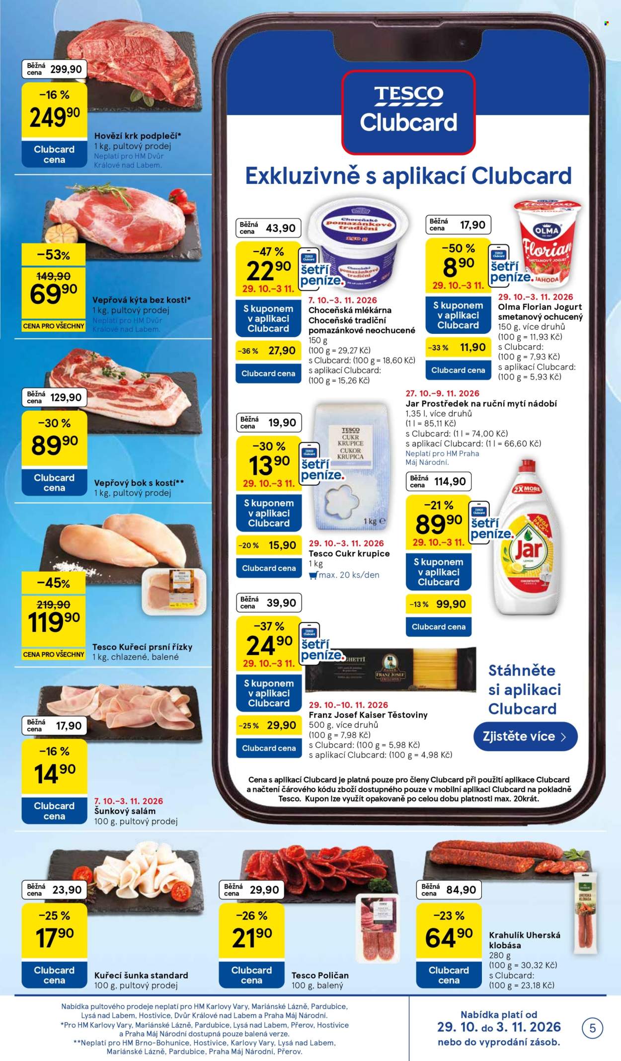 Leták TESCO - 29.10.2026 - 3.11.2026. Strana 5