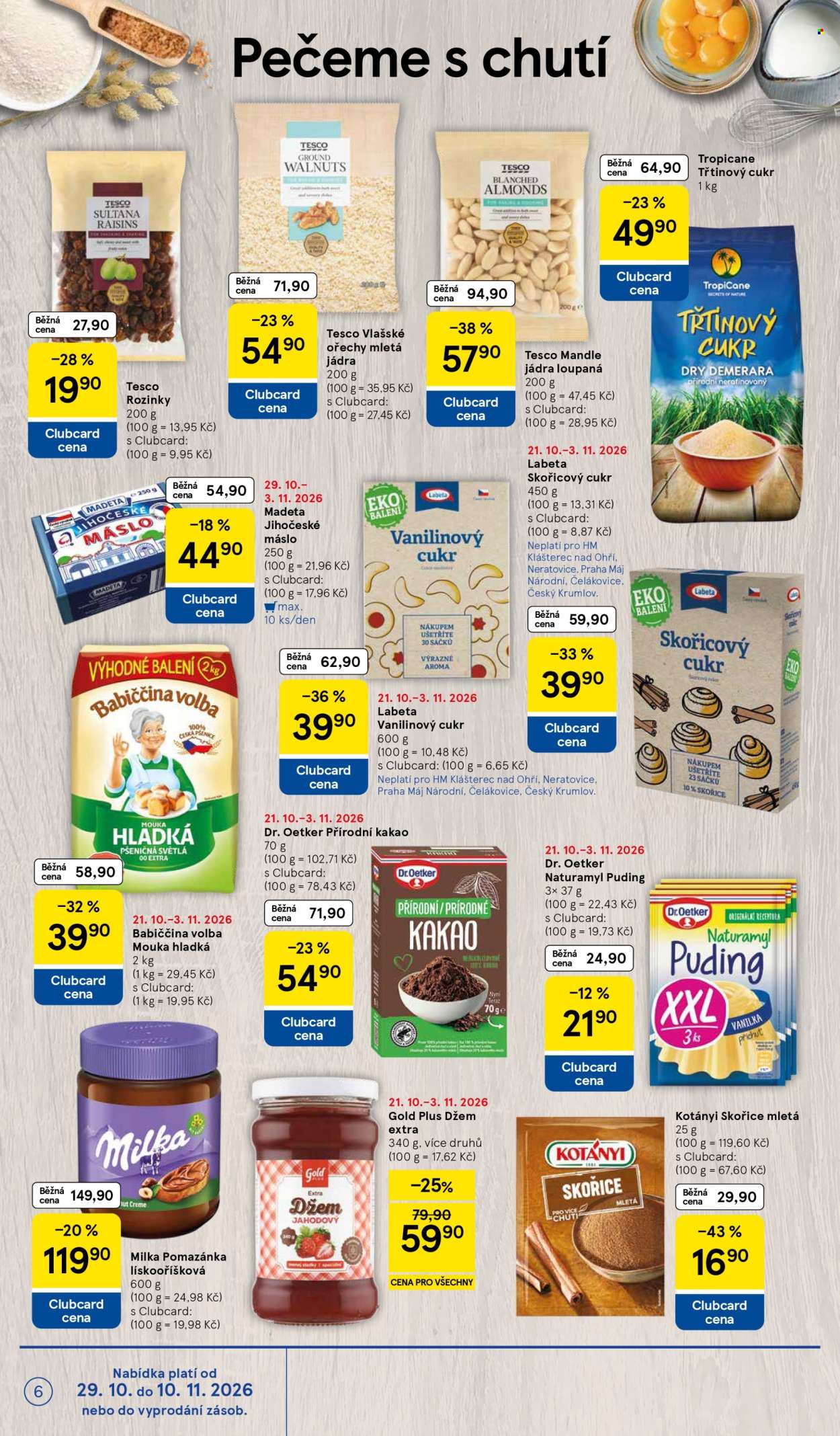 Leták TESCO - 29.10.2026 - 3.11.2026. Strana 6