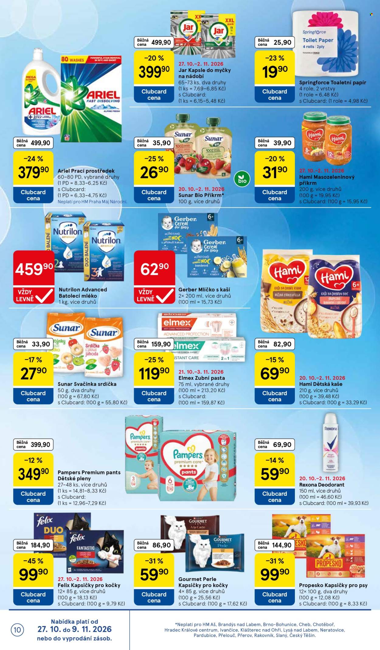 Leták TESCO - 29.10.2026 - 3.11.2026. Strana 10
