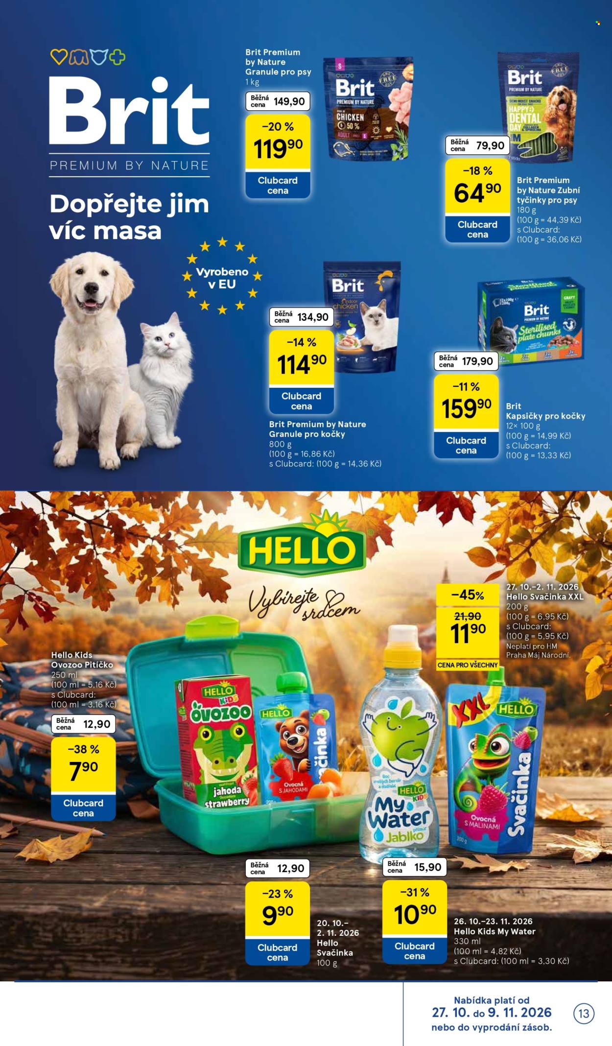 Leták TESCO - 29.10.2026 - 3.11.2026. Strana 13