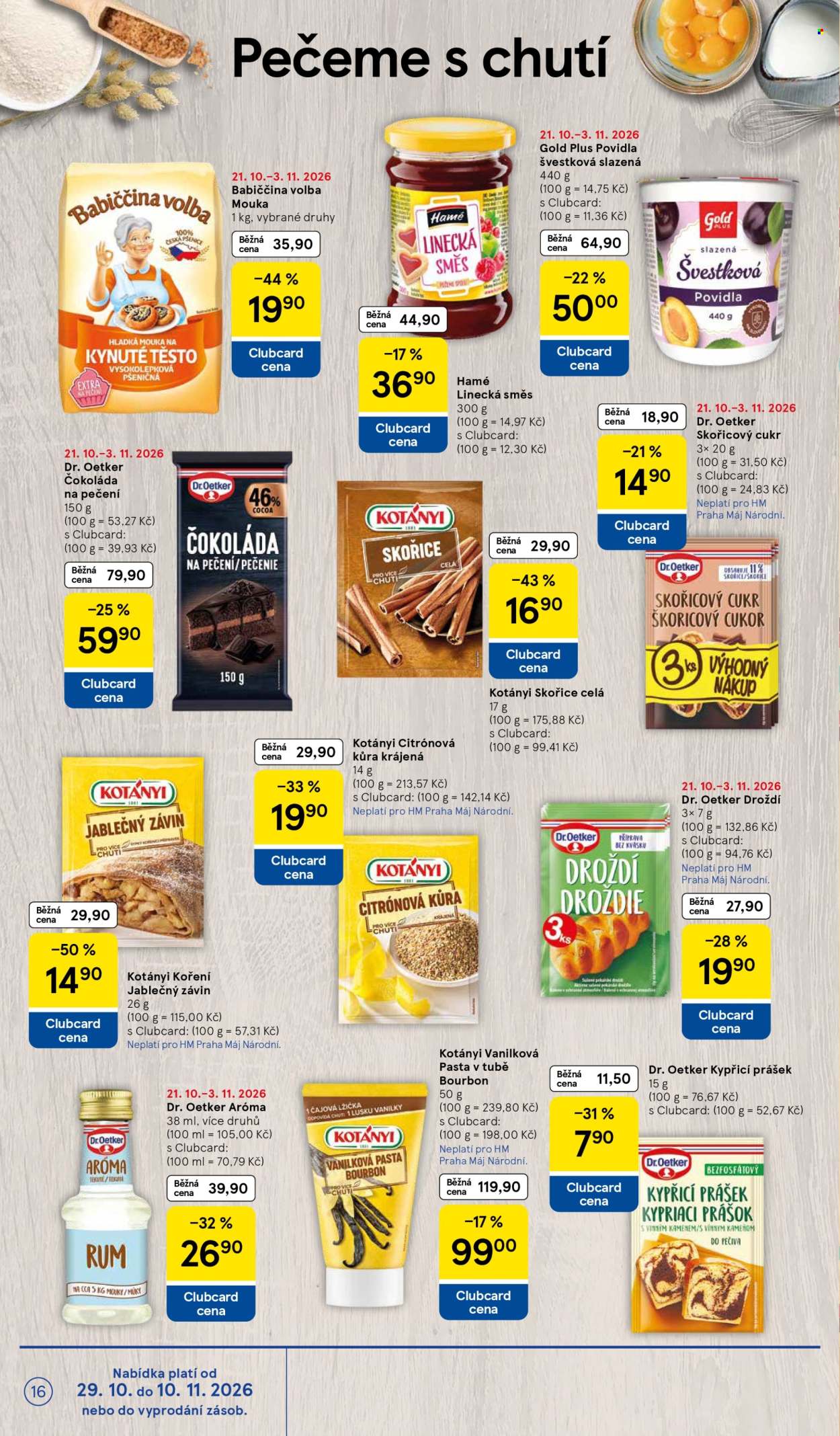 Leták TESCO - 29.10.2026 - 3.11.2026. Strana 16