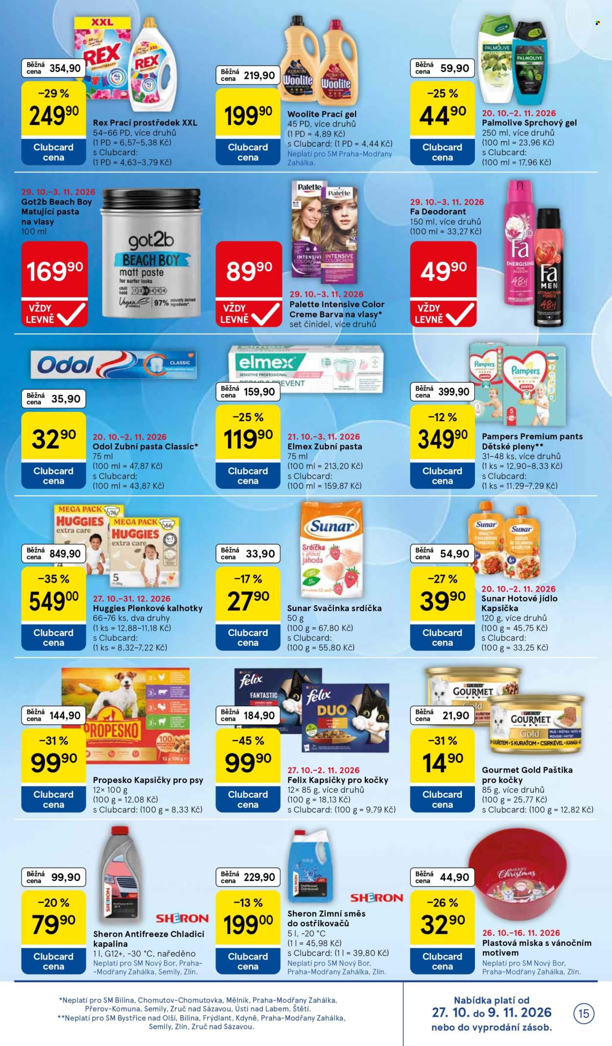 Leták TESCO supermarket - 29.10.2026 - 3.11.2026. Strana 15