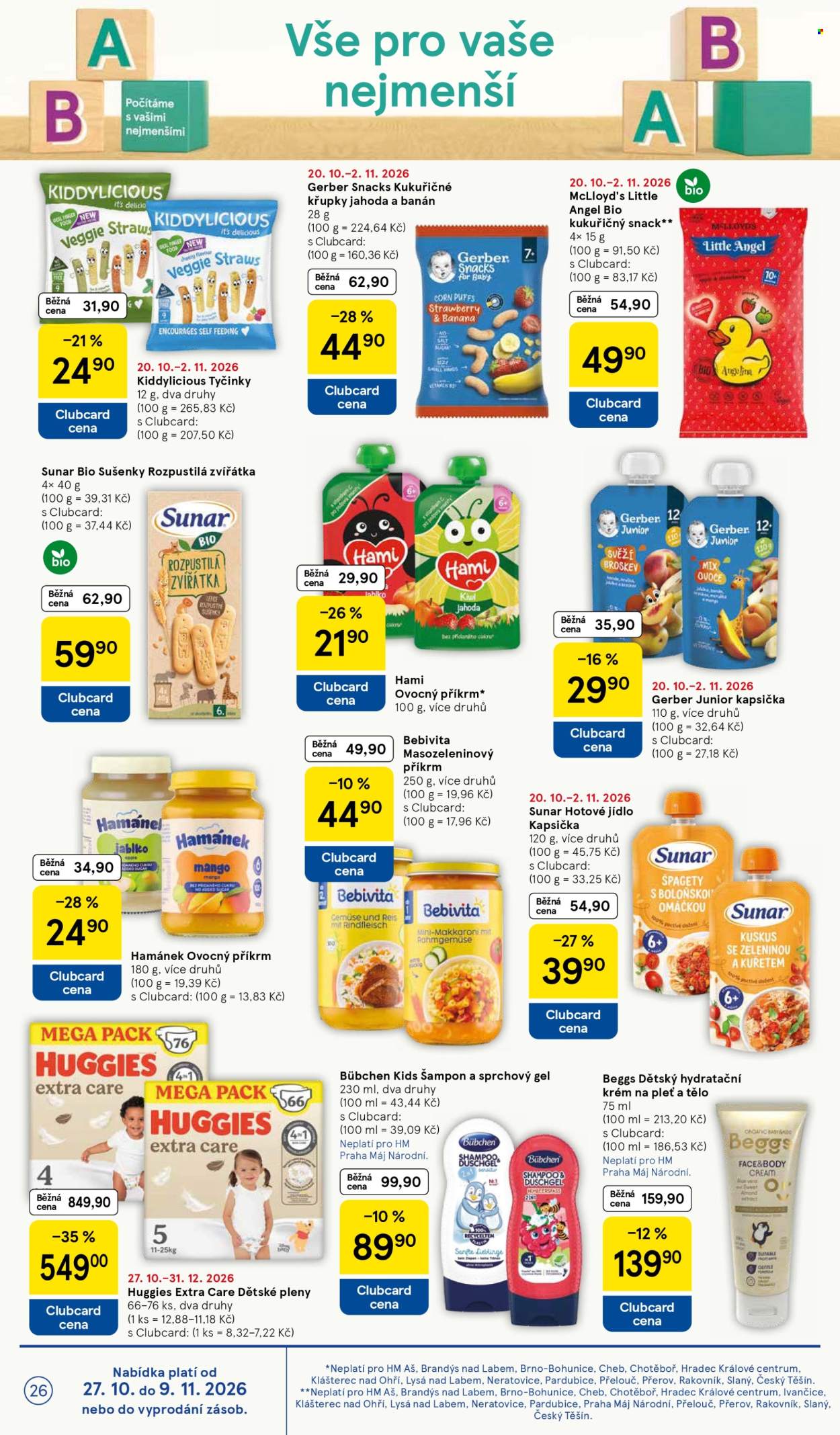 Leták TESCO - 29.10.2026 - 3.11.2026. Strana 26