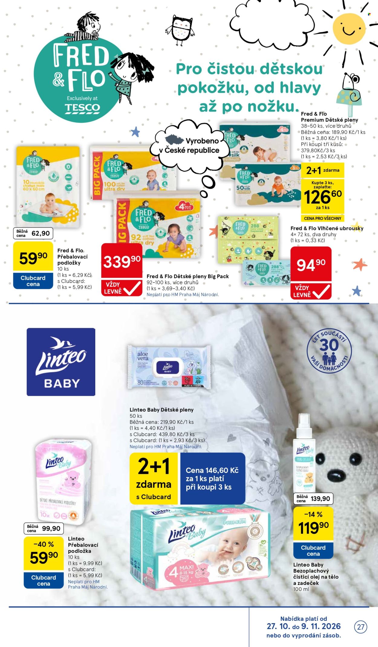 Leták TESCO - 29.10.2026 - 3.11.2026. Strana 27
