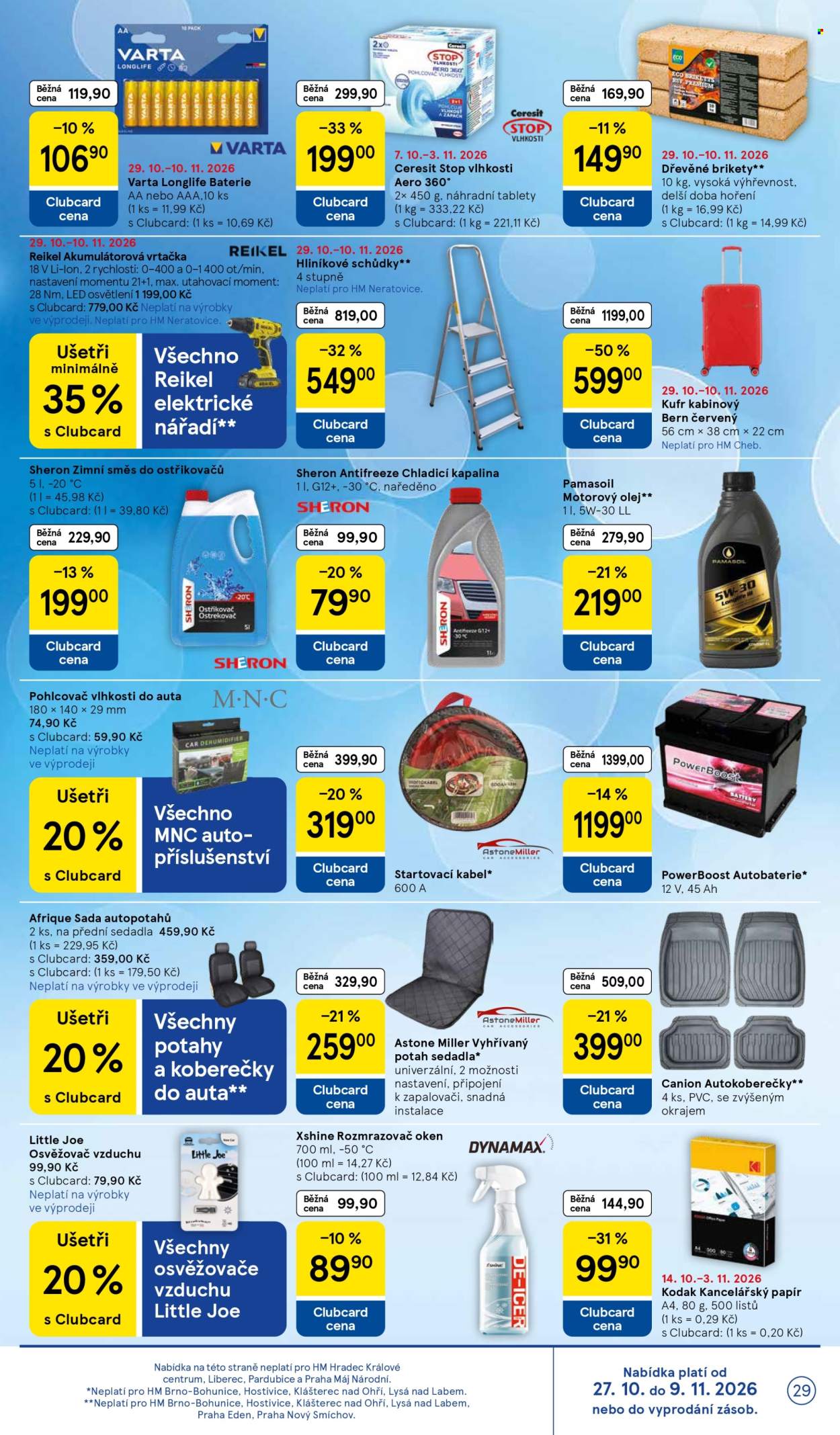 Leták TESCO - 29.10.2026 - 3.11.2026. Strana 29