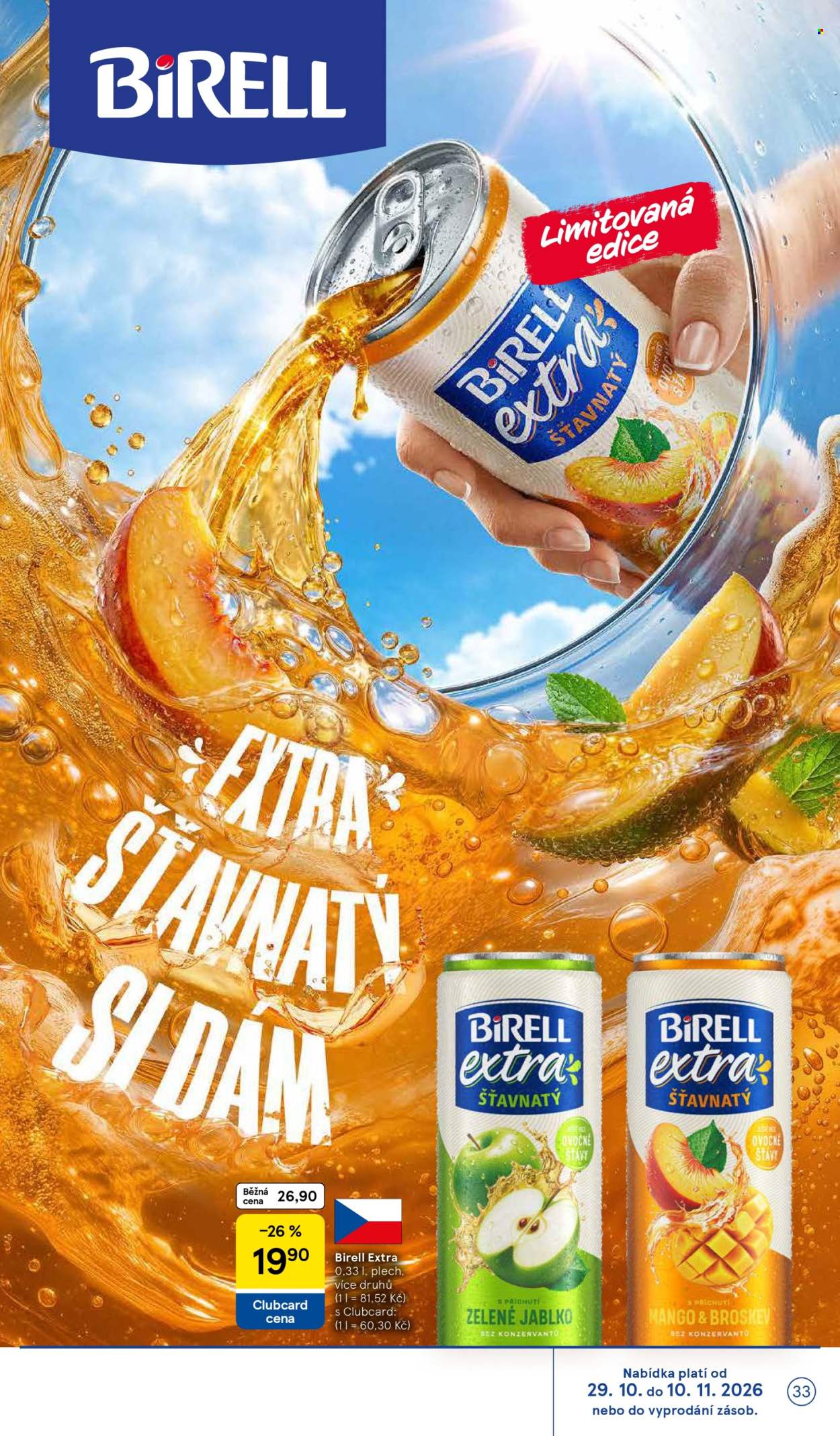 Leták TESCO - 29.10.2026 - 3.11.2026. Strana 33