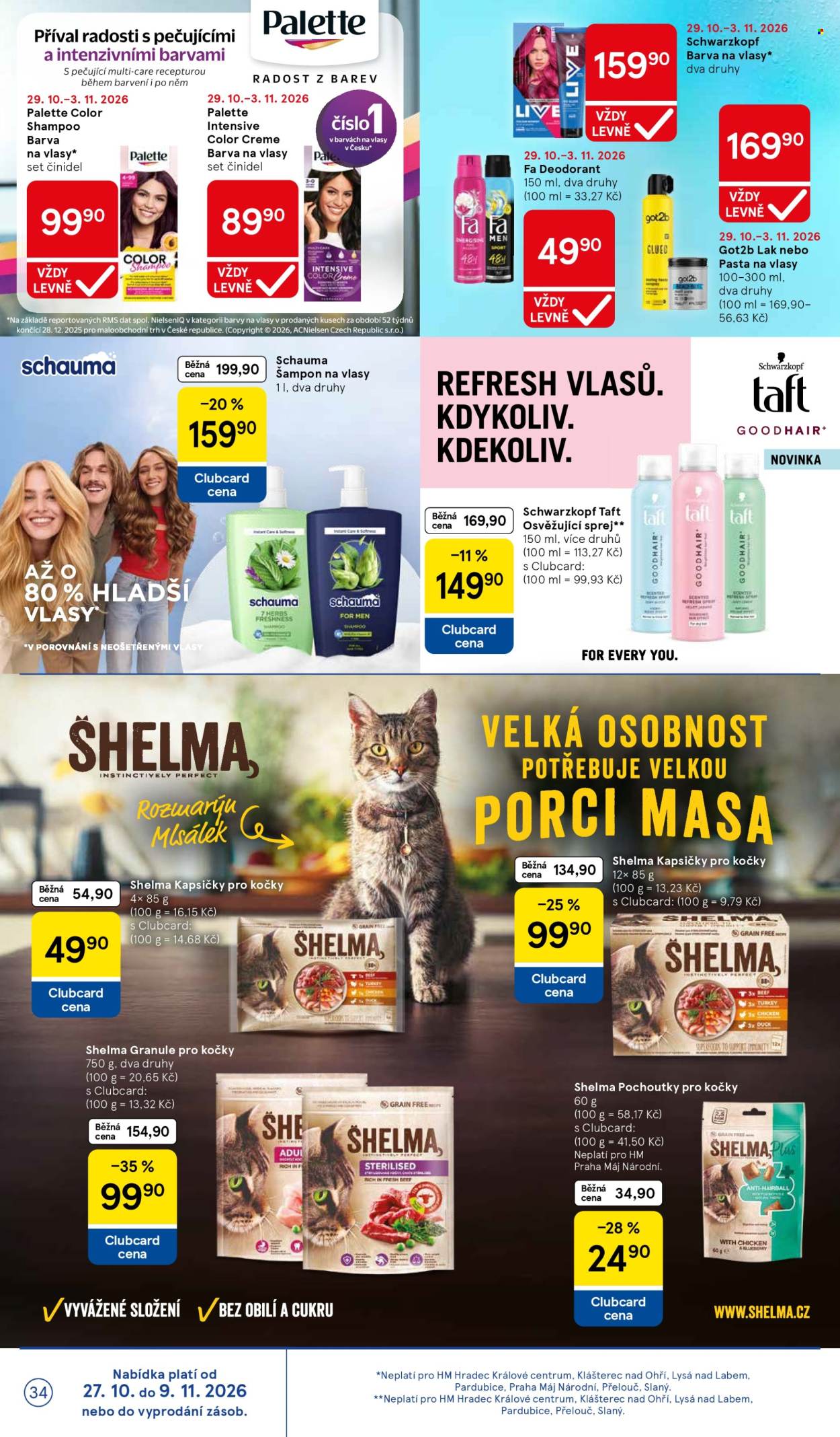 Leták TESCO - 29.10.2026 - 3.11.2026. Strana 34