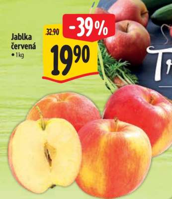 Jablka červená