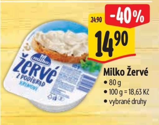 Milko žervé