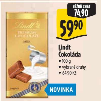 LINDT Čokoláda