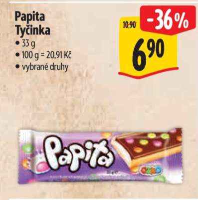 Papita tyčinka