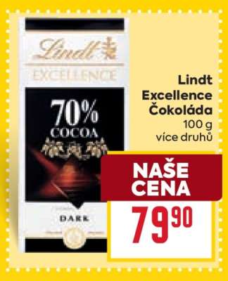 Lindt Excellence Čokoláda