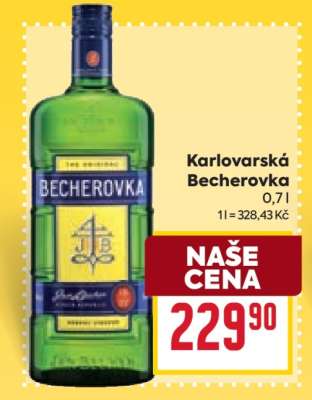 Karlovarská Becherovka