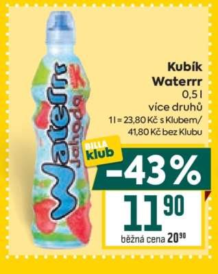 Kubík Waterrr