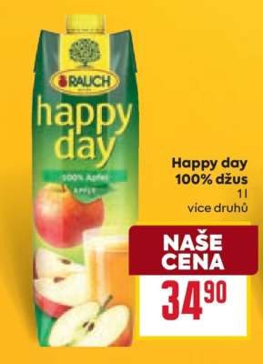 Happy Day 100% džus
