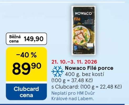 Nowaco Filé porce