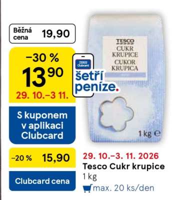 Tesco Cukr krupice