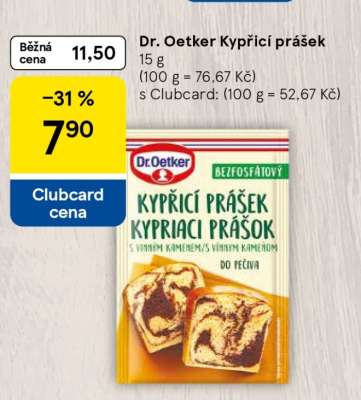 Dr. Oetker Kypřicí prášek