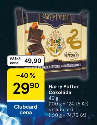 Harry Potter Čokoláda