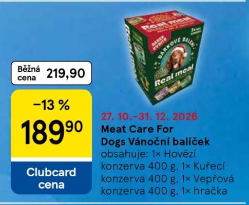 Meat Care For Dogs Vánoční balíček