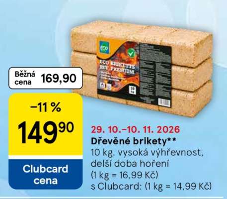 Dřevěné brikety