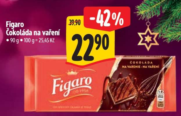 FIGARO ČOKOLÁDA NA VAŘENÍ