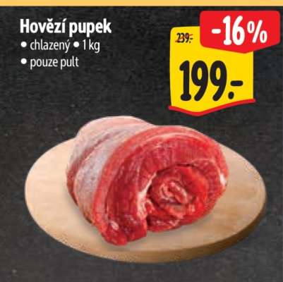 Hovězí pupek