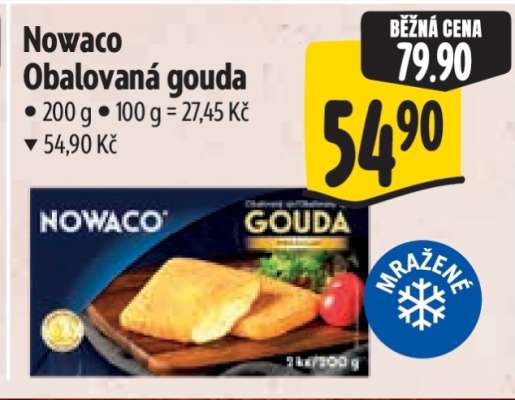Nowaco Obalovaná gouda