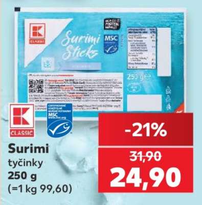 Surimi tyčinky