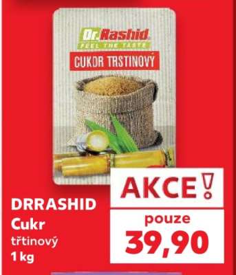 DRRASHID Cukr třtinový 1 kg
