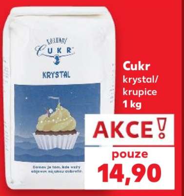 Cukr krystal, krupice 1 kg