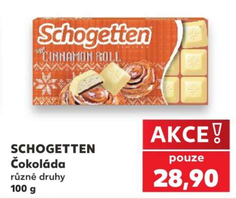 Schogetten Čokoláda