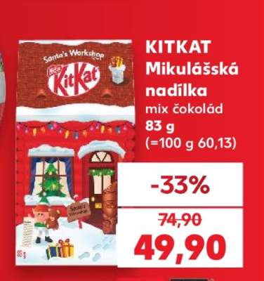 KITKAT Mikulášská nadílka