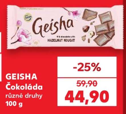 Geisha čokoláda