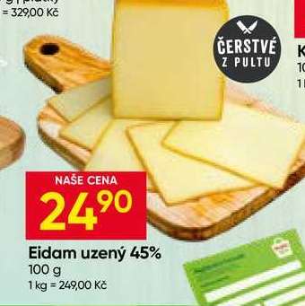 Eidam uzený 45 %